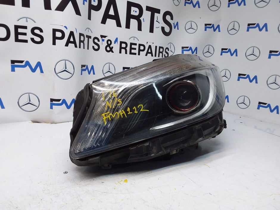 2012 MERCEDES A-CLASS W176 HEADLIGHT PASSENGER NS A1768204461 FMH112 