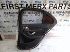 MERCEDES BENZ  C-CLASS W205 DRIVER SIDE REAR DOOR O/S/R COMPLETE WHITE FMD82