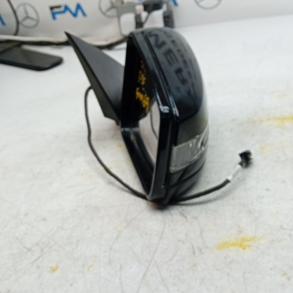 MERCEDES BENZ CLA W117 DRIVER WING MIRROR OSF BLACK A1178101419 FMM69