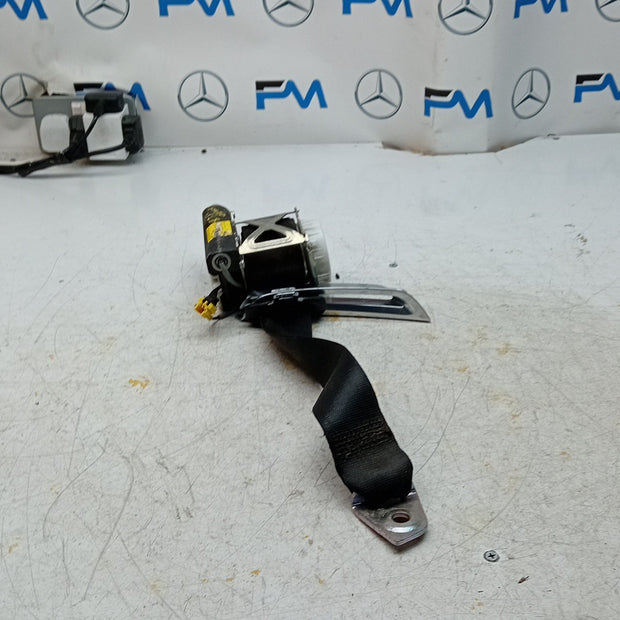 MERCEDES BENZ S-CLASS W222 SEAT BELT REAR DRIVER 2018 A2228600885 BLACK FM001228