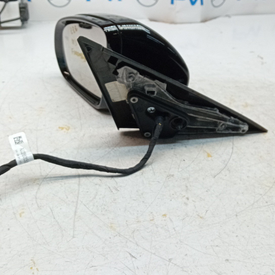 MERCEDES S-CLASS W222 PASSENGER WING MIRROR NS BLACK A2228101516 2014 PL FMM55