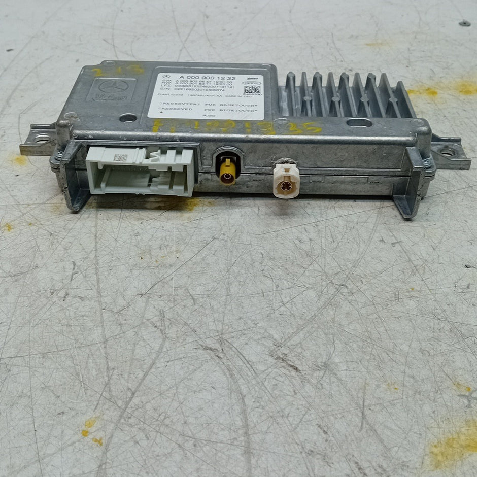 MERCEDES C-CLASS W213 BLUETOOTH PARKING CONTROL MODULE 2016 A0009001222 FM001335