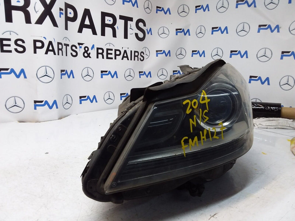 2011 MERCEDES C-CLASS W204 HEADLIGHT PASSENGER NS A2048204539 FMH127