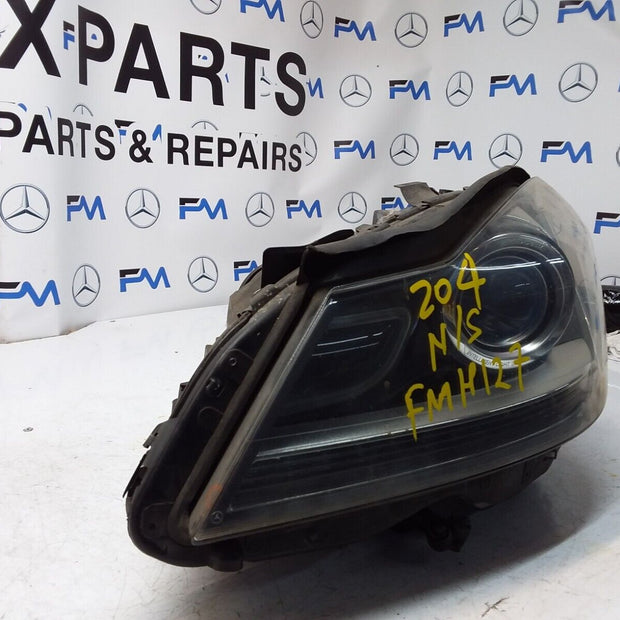 2011 MERCEDES C-CLASS W204 HEADLIGHT PASSENGER NS A2048204539 FMH127