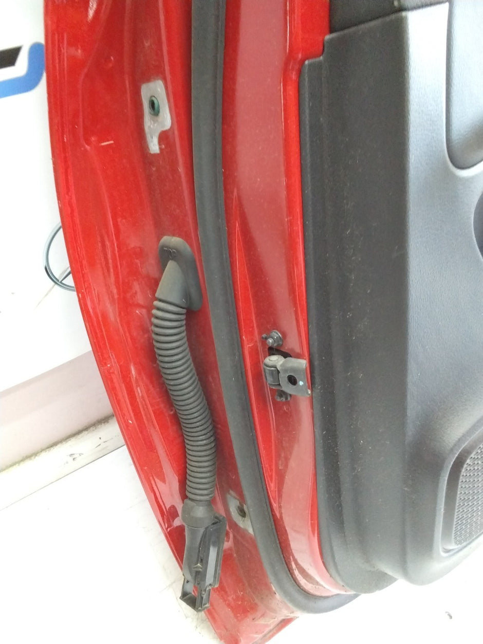 MERCEDES BENZ A-CLASS W177 DRIVER SIDE REAR DOOR O/S/R COMPLETE RED FMD83