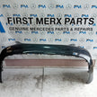 MERCEDES BENZ C-CLASS W205 SLN REAR BUMPER 2015 BLACK A2058550138 FMX49