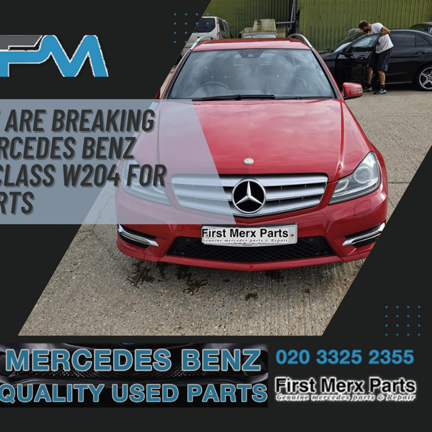MERCEDES BENZ C-CLASS W204 BREAKING / AIR BAGS ( STEERING WHEEL, KNEE, ROOF )