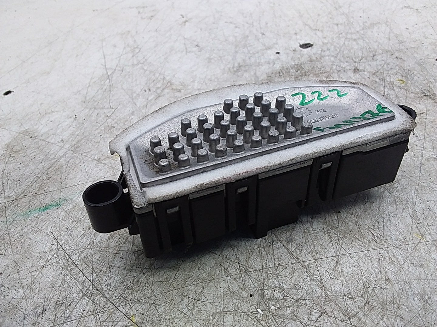 MERCEDES S-CLASS W222 RESISTOR BLOWER REGULATOR HEATING A2229060301 FMR276