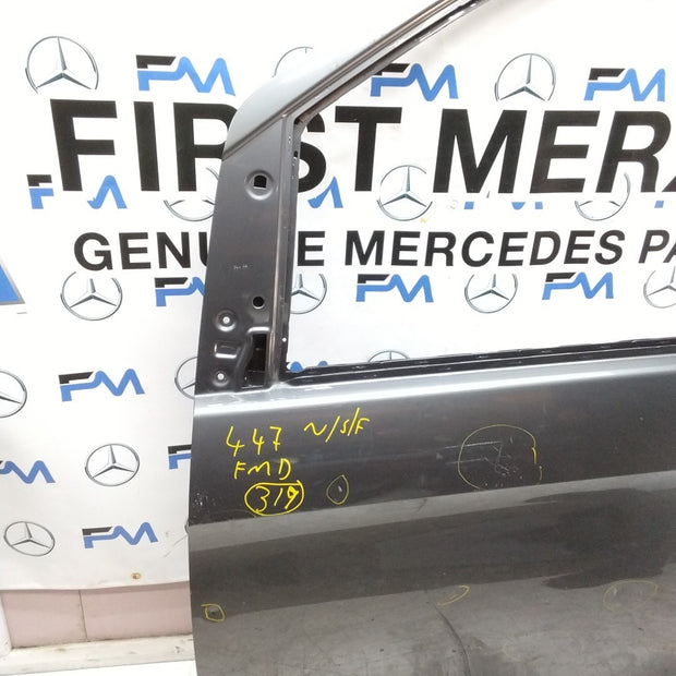 MERCEDES BENZ VITO W447 PASSENGER SIDE FRONT DOOR NSF GREY 2014 ON FMD319