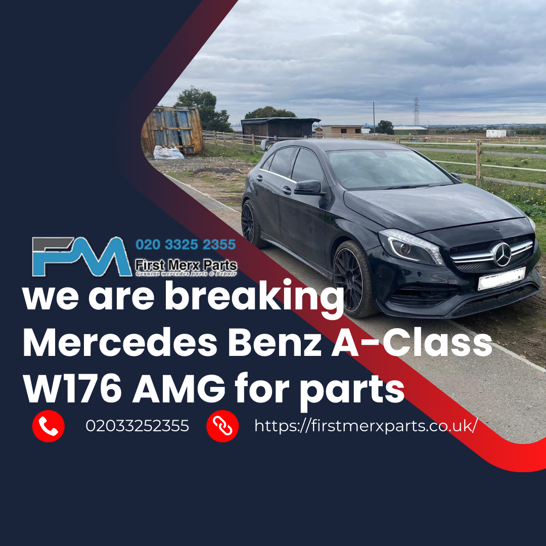 MERCEDES BENZ A-CLASS W176 AMG - BREAKING/ ENGINE AND GEAR BOX