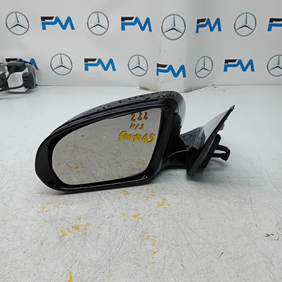 MERCEDES S-CLASS W222 PASSENGER SIDE WING MIRROR BROWN A2228101301 PL FMM45
