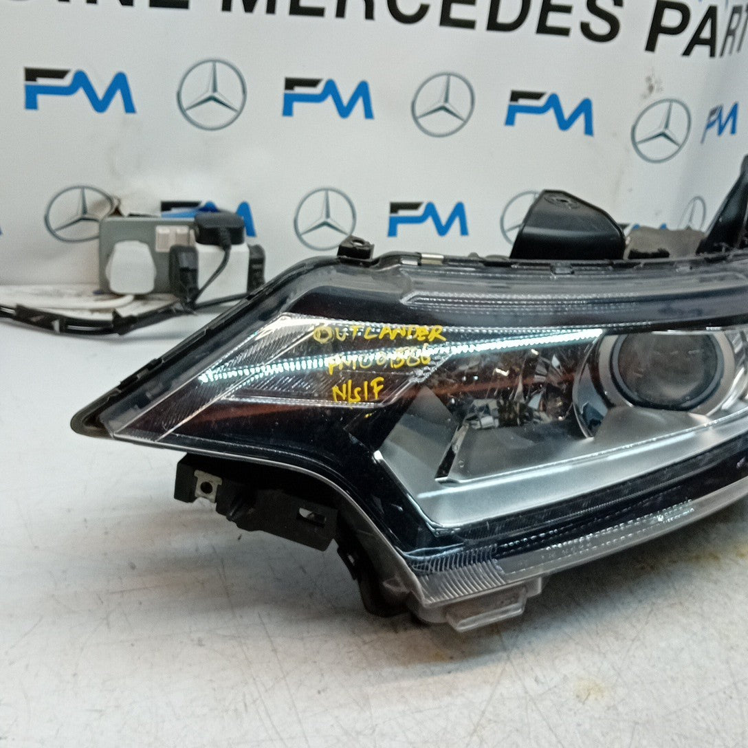 MITSUBISHI OUTLANDER MK3 2015 HEADLIGHT PASSENGER NS LEFT L0094I 1TX1 FM001586