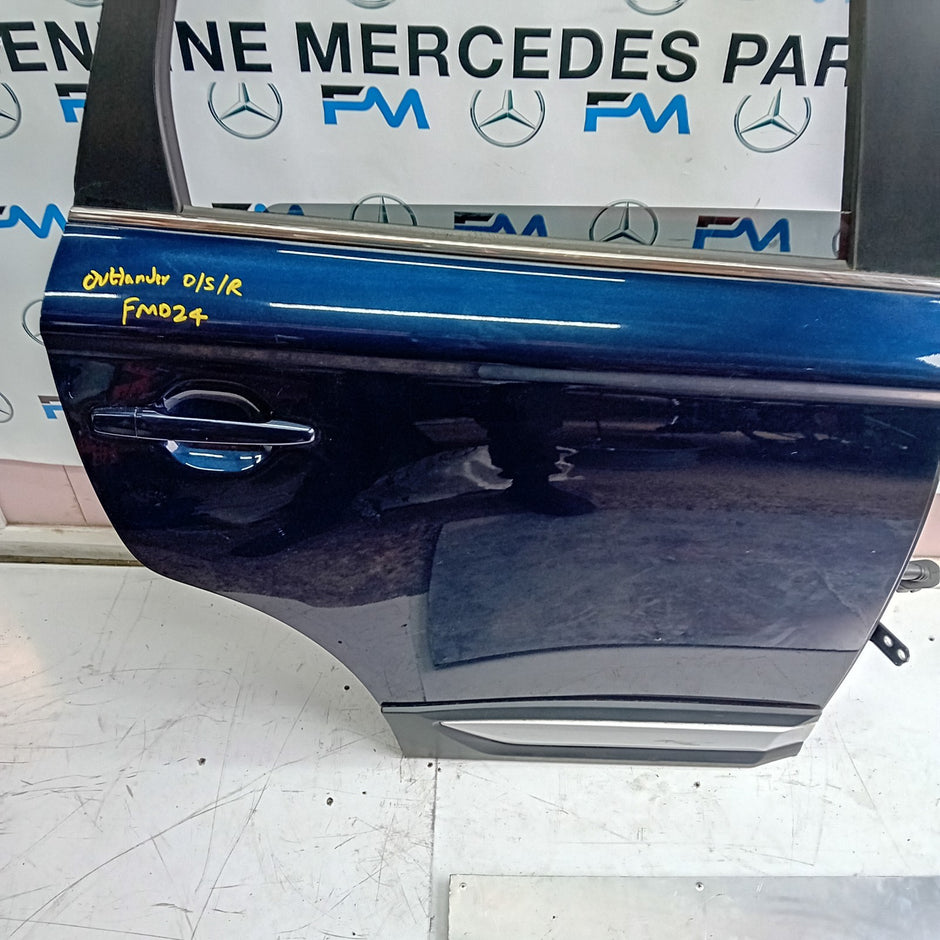 MITSUBISHI OUTLANDER  DRIVER REAR DOOR (OFF SIDE REAR) BLUE FMD24