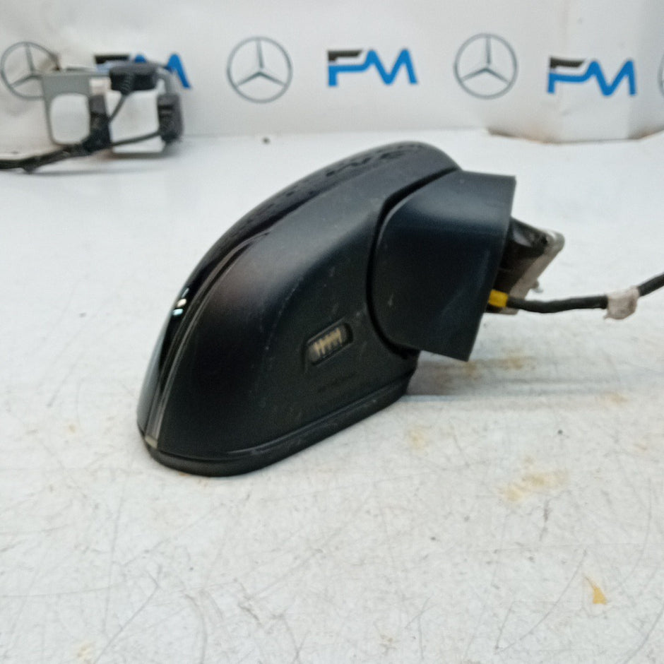 MERCEDES A-CLASS W177 DRIVER SIDE WING MIRROR BLACK A1778103601 PL 2018 ON FMM48