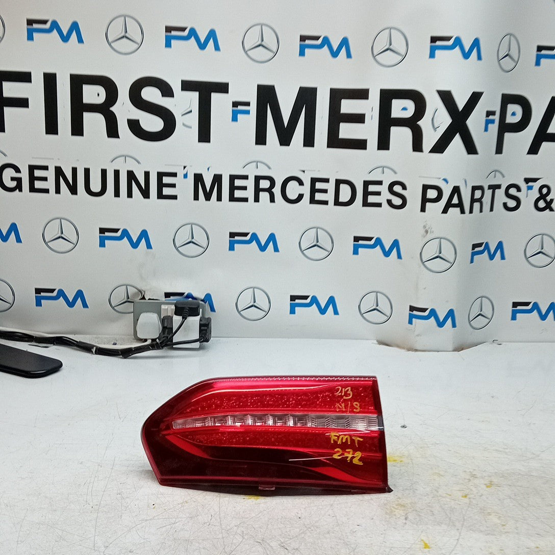 MERCEDES E-CLASS W213 PASSENGER LEFT NS REAR TAIL LIGHT  2016 FMT272