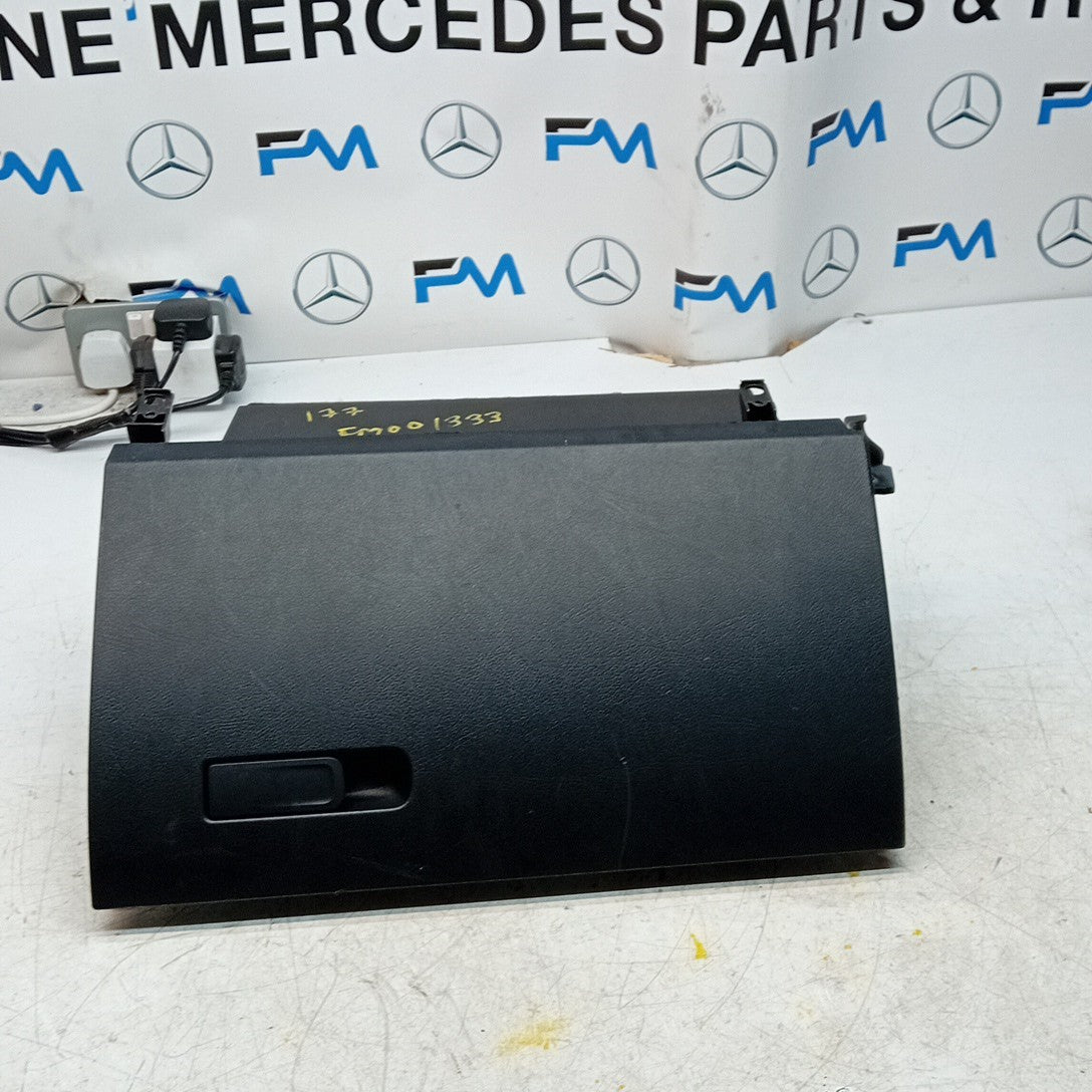MERCEDES A-CLASS W177 DASHBOARD GLOVEBOX 2016 ON A1776803800 BLACK FM001333