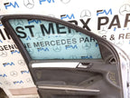 MERCEDES M-CLS W164  PASSENGER FRONT DOOR NSF SILVER 2005- 11 COMPLETE FMD584