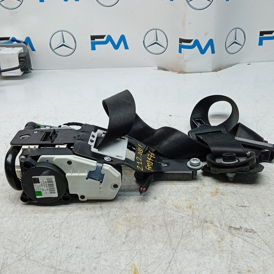 MERCEDES E-CLASS W212 SEAT BELT FRONT RIGHT DRIVER SIDE OSF A2128600886 FMS476