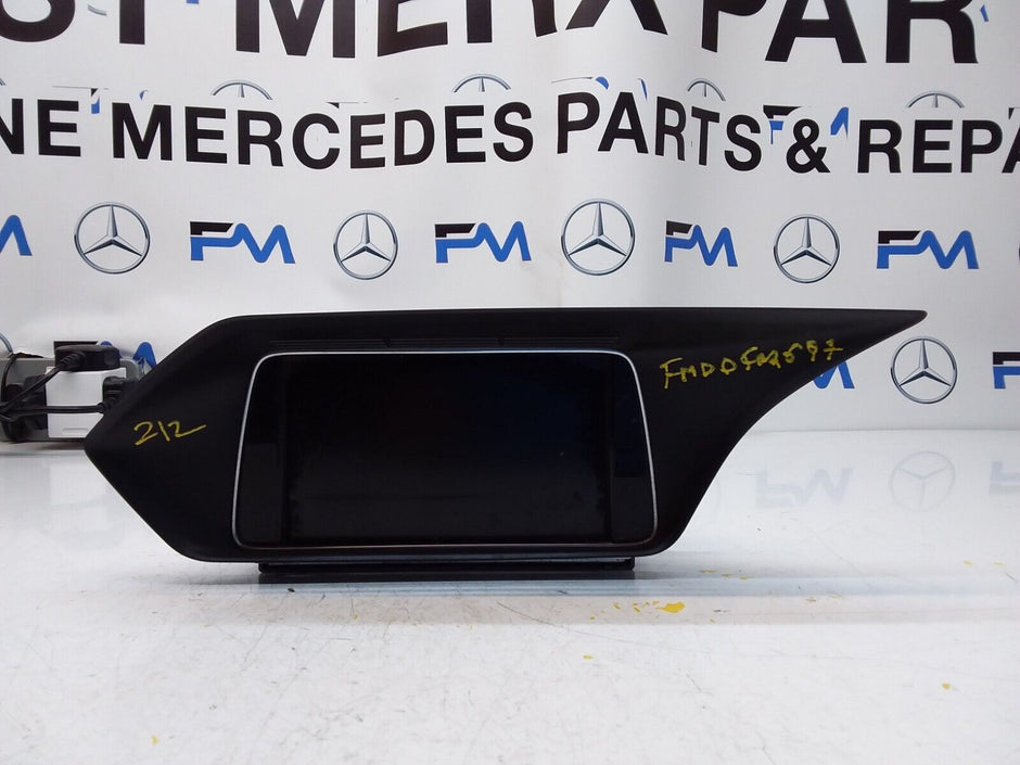 MERCEDES E-CLASS W212 2013 SAT NAV MULTIMEDIA SCREEN A2129002216 FM00697