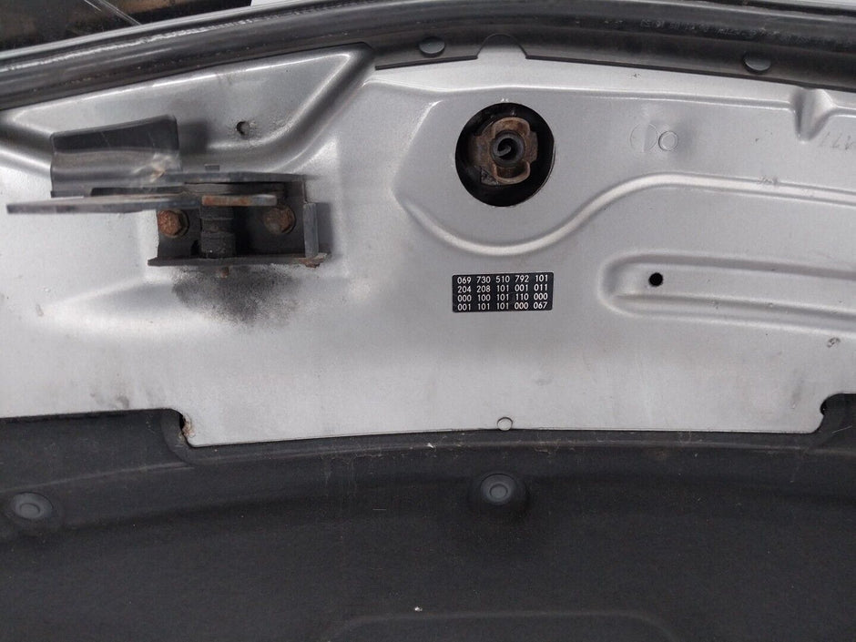 MERCEDES C CLASS W204 FACELIFT BONNET GREY 2011-2013