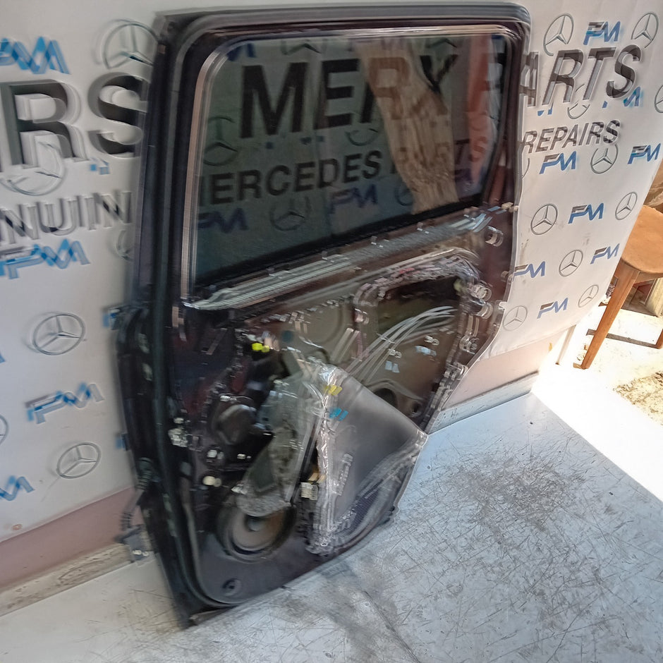 MITSUBISHI OUTLANDER MK3 DRIVER REAR DOOR OSR 2013 BLACK FMD497