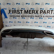MERCEDES BENZ E-CLASS W213 SLN REAR BUMPER A2138850022 2016 WHITE FMX171