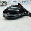 MERCEDES S-CLASS W222 DRIVER WING MIRROR OS BLACK A2228101616 2014 PL FMM56