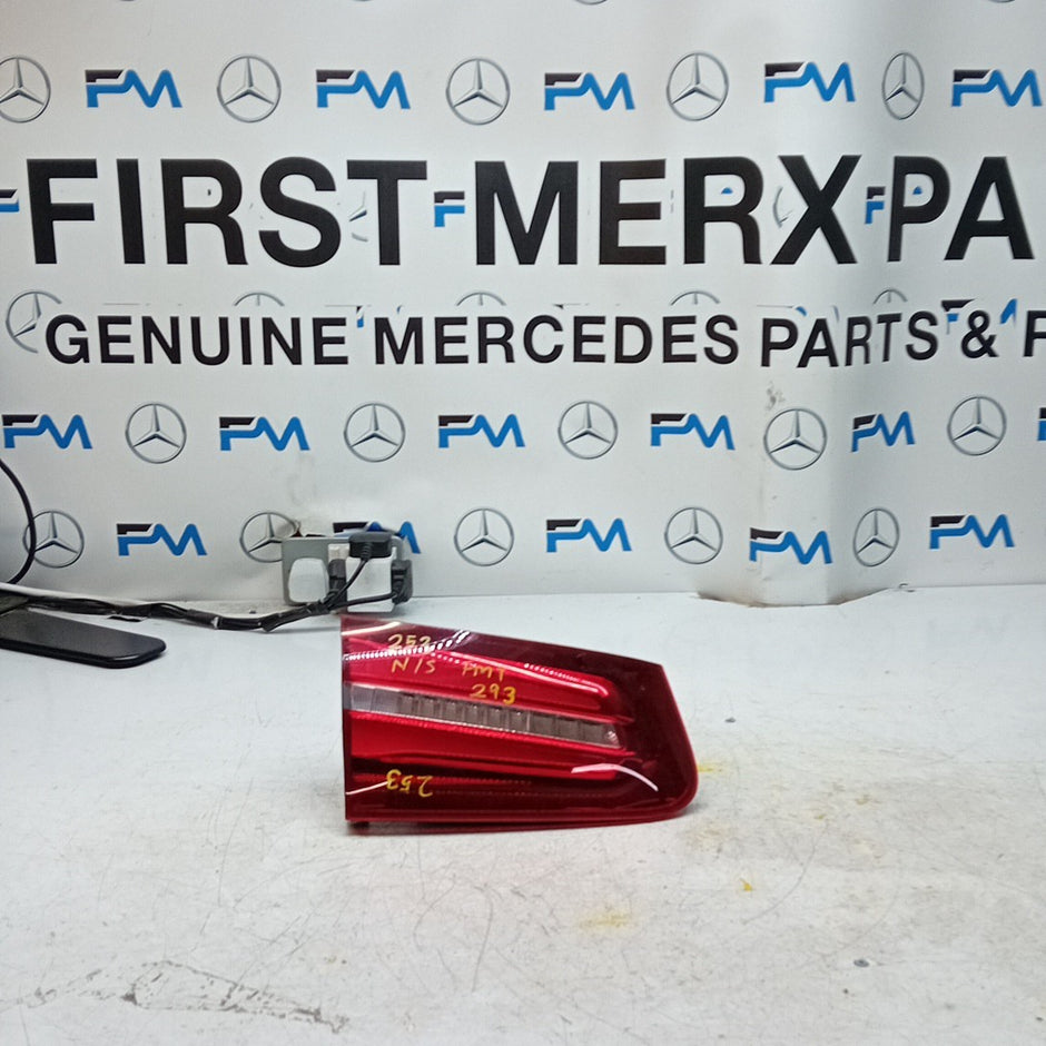 MERCEDES GLC W253 PASSENGER LEFT INNER REAR TAIL LIGHT A2539063100 2017 FMT293