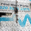MERCEDES BENZ E-CLASS 2012 FRONT WIPER MOTOR AND LINKAGE A2128201340