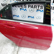 MERCEDES A-CLASS W176 DRIVER REAR DOOR OSR 2015 RED COMPLETE FMD502