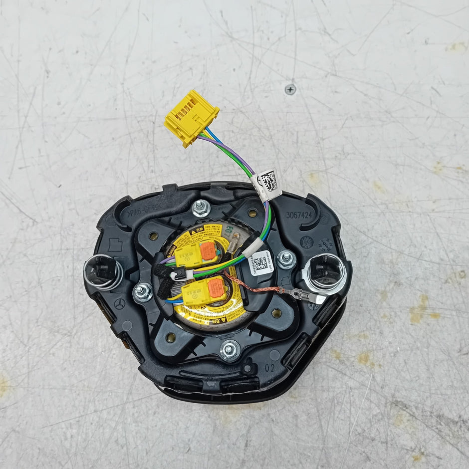 MERCEDES BENZ A-CLASS W176 STEERING WHEEL AIRBAG DRIVER OS RIGHT Q3 FM001489