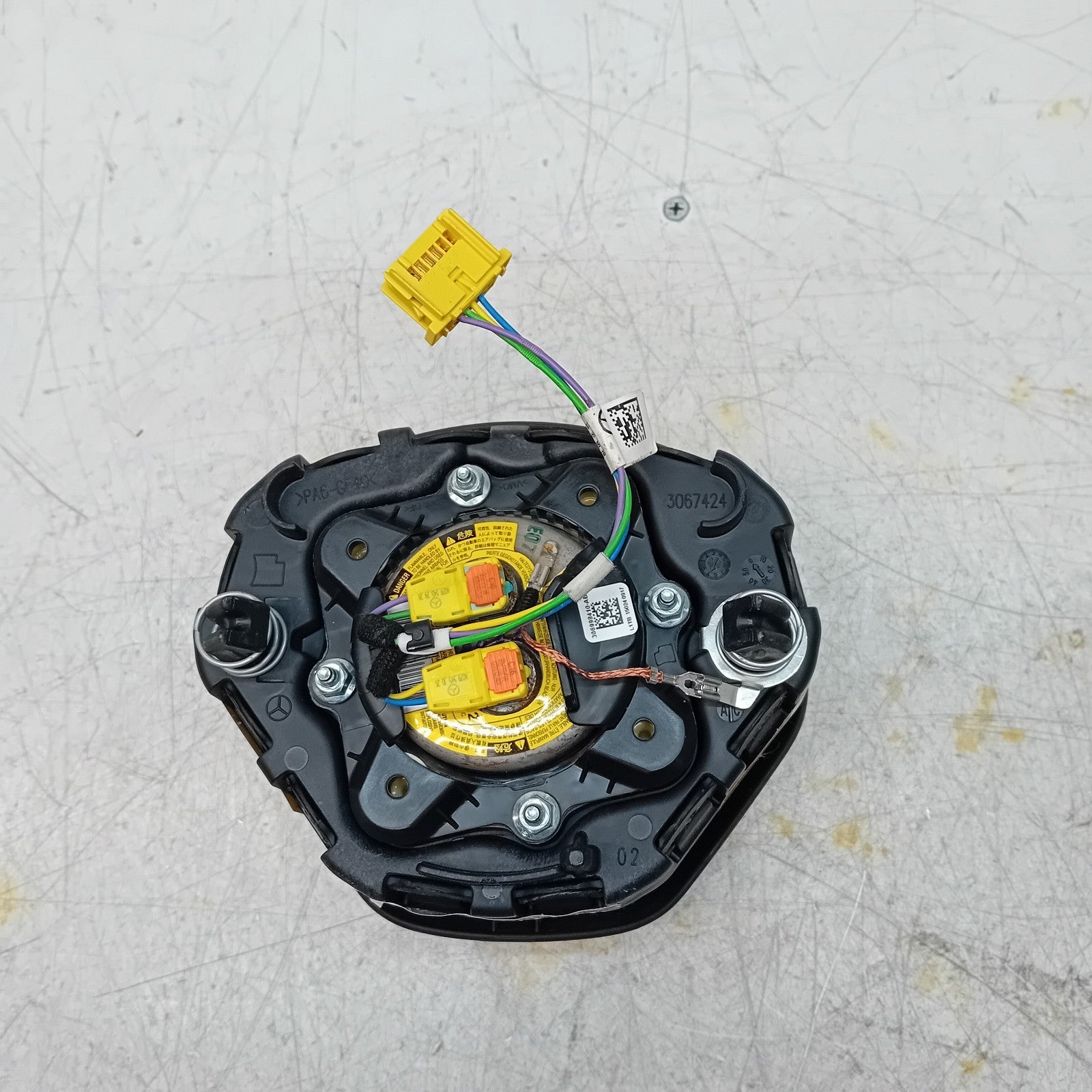 MERCEDES BENZ A-CLASS W176 STEERING WHEEL AIRBAG DRIVER OS RIGHT Q3 FM001489