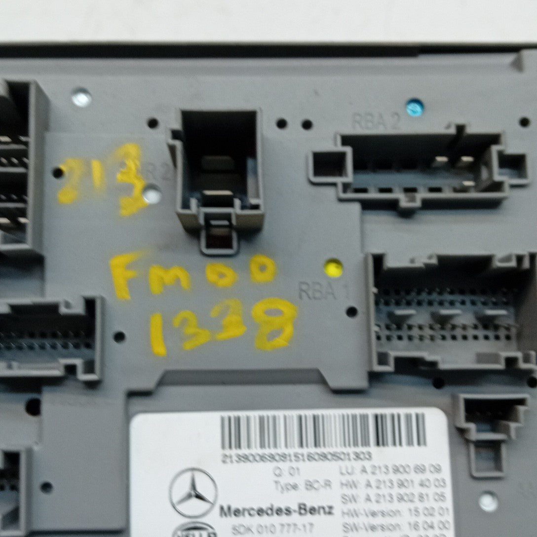 MERCEDES E-CLASS REAR SAM CONTROL MODULE W213 A2139006909 FM001338