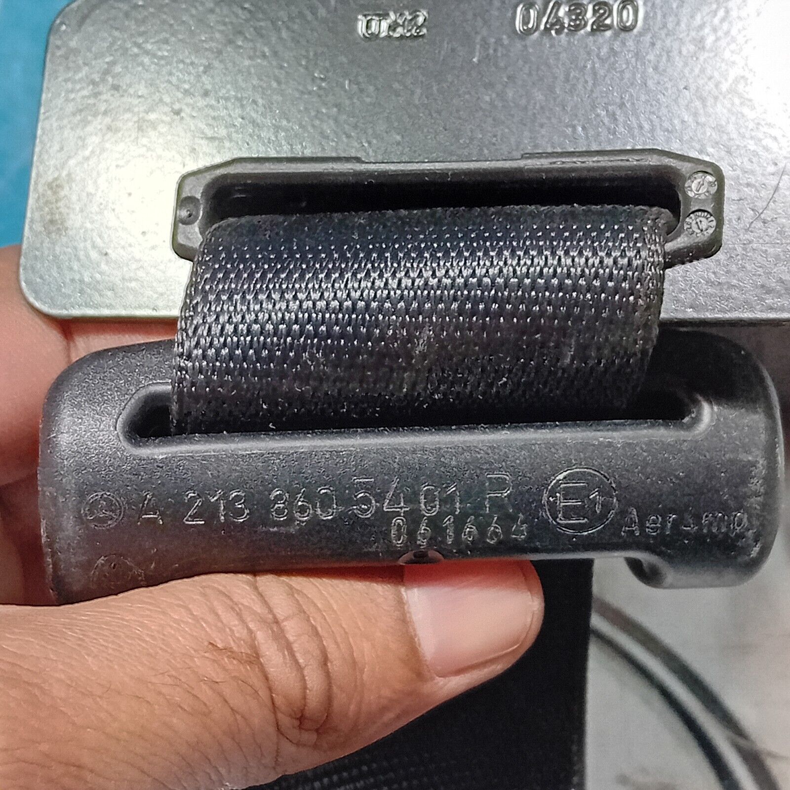 MERCEDES BENZ E CLASS 213 SALOON 2016-2021 REAR RIGHT SEAT BELT A2138605401