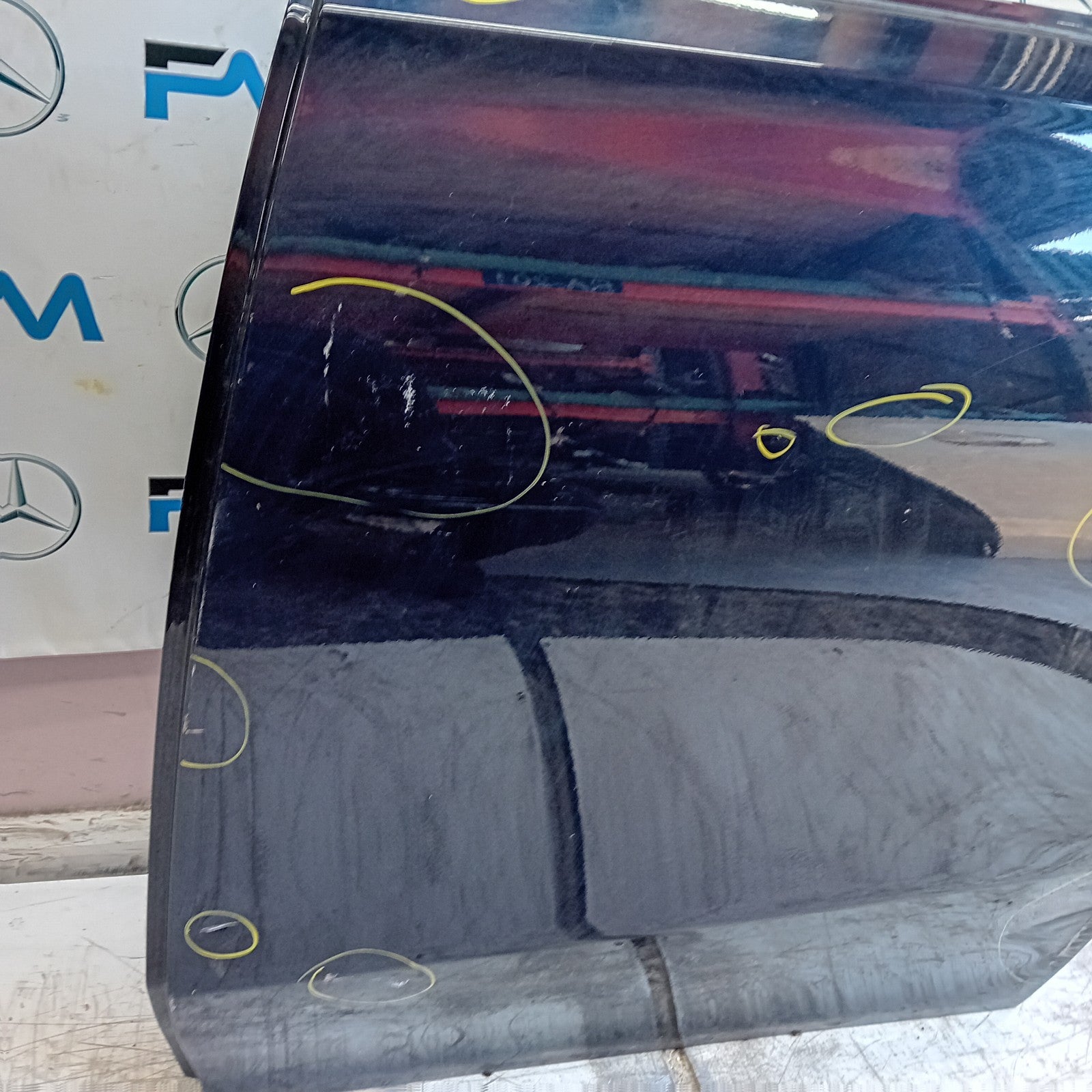 MERCEDES GLE/GLK W167 PASSENGER REAR DOOR NSR BLUE 2019 ON FMD468