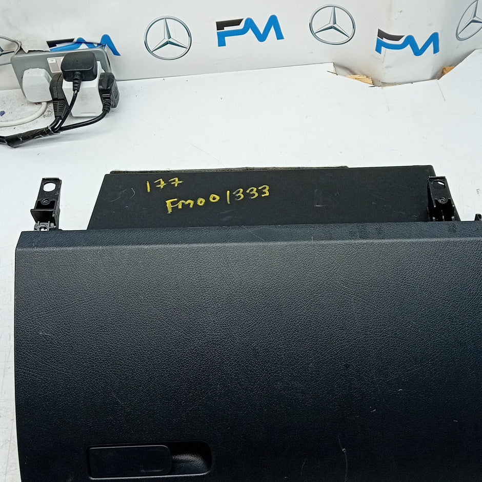 MERCEDES A-CLASS W177 DASHBOARD GLOVEBOX 2016 ON A1776803800 BLACK FM001333