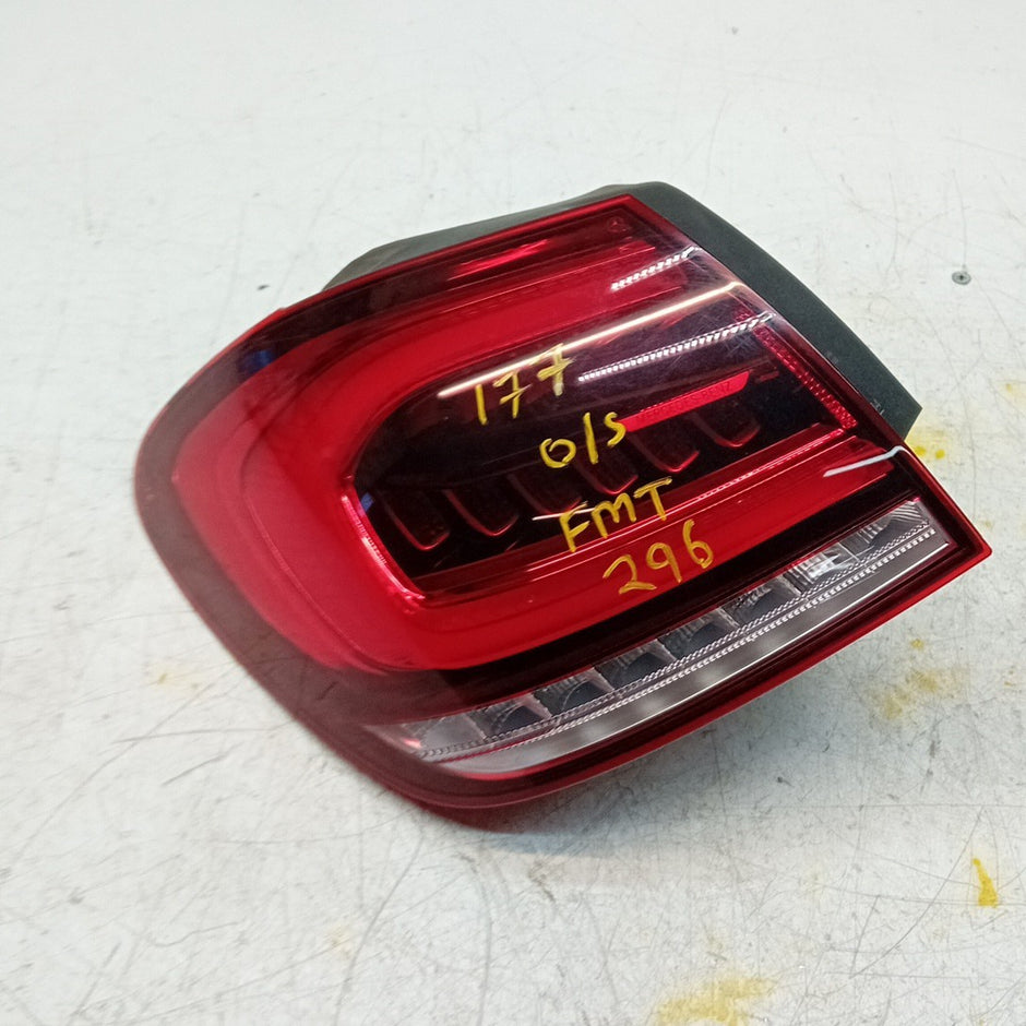 MERCEDES A-CLASS W177 PASSENGER LEFT REAR TAIL LIGHT A1779068302 2020 FMT296