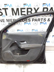 MERCEDES BENZ  A-CLASS W177  DRIVER FRONT DOOR OSF BLACK 2018-22 FMD548