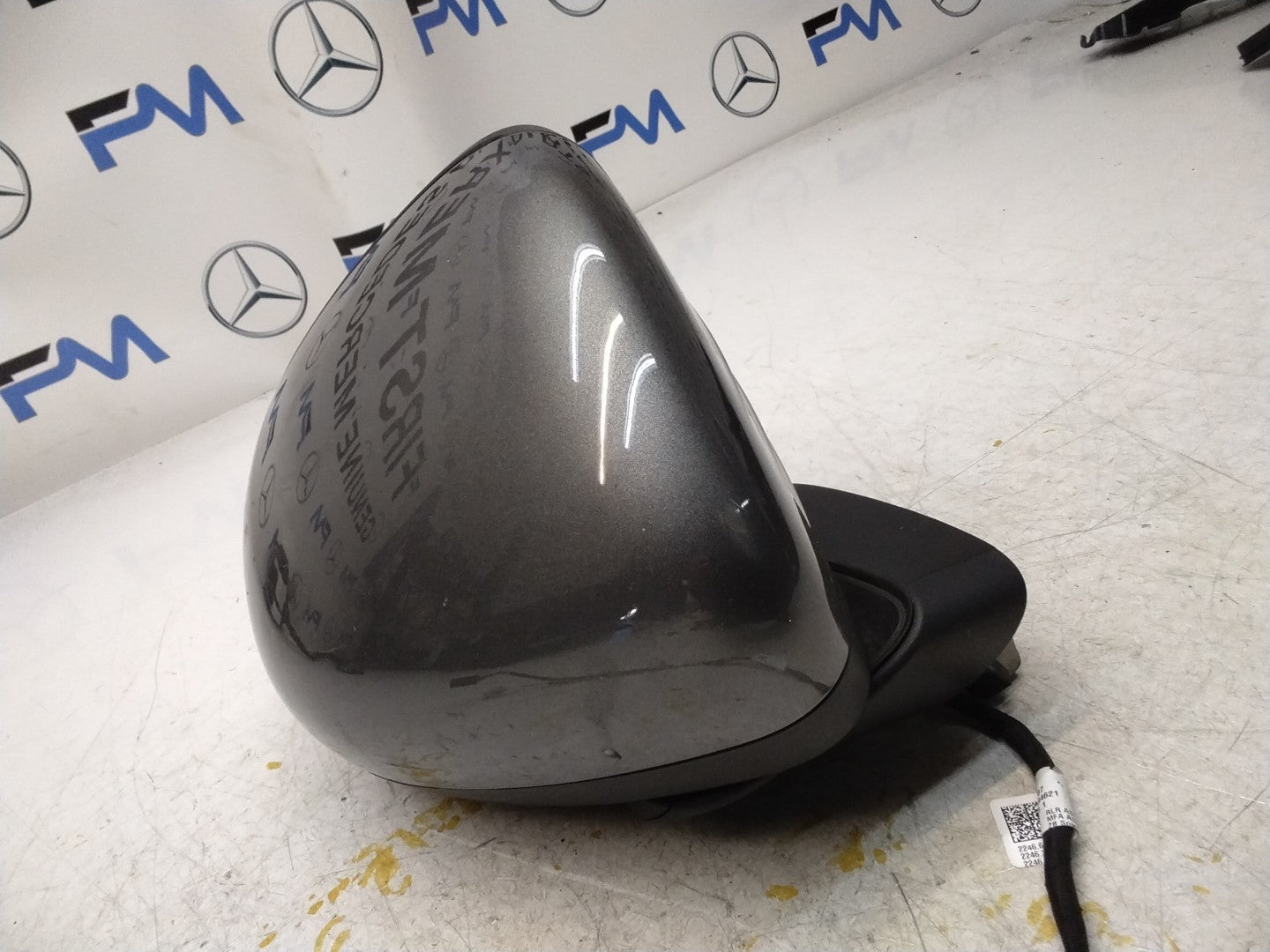 MERCEDES A-CLASS  W177 DRIVER SIDE WING MIRROR A1778108805 GREY FMM28