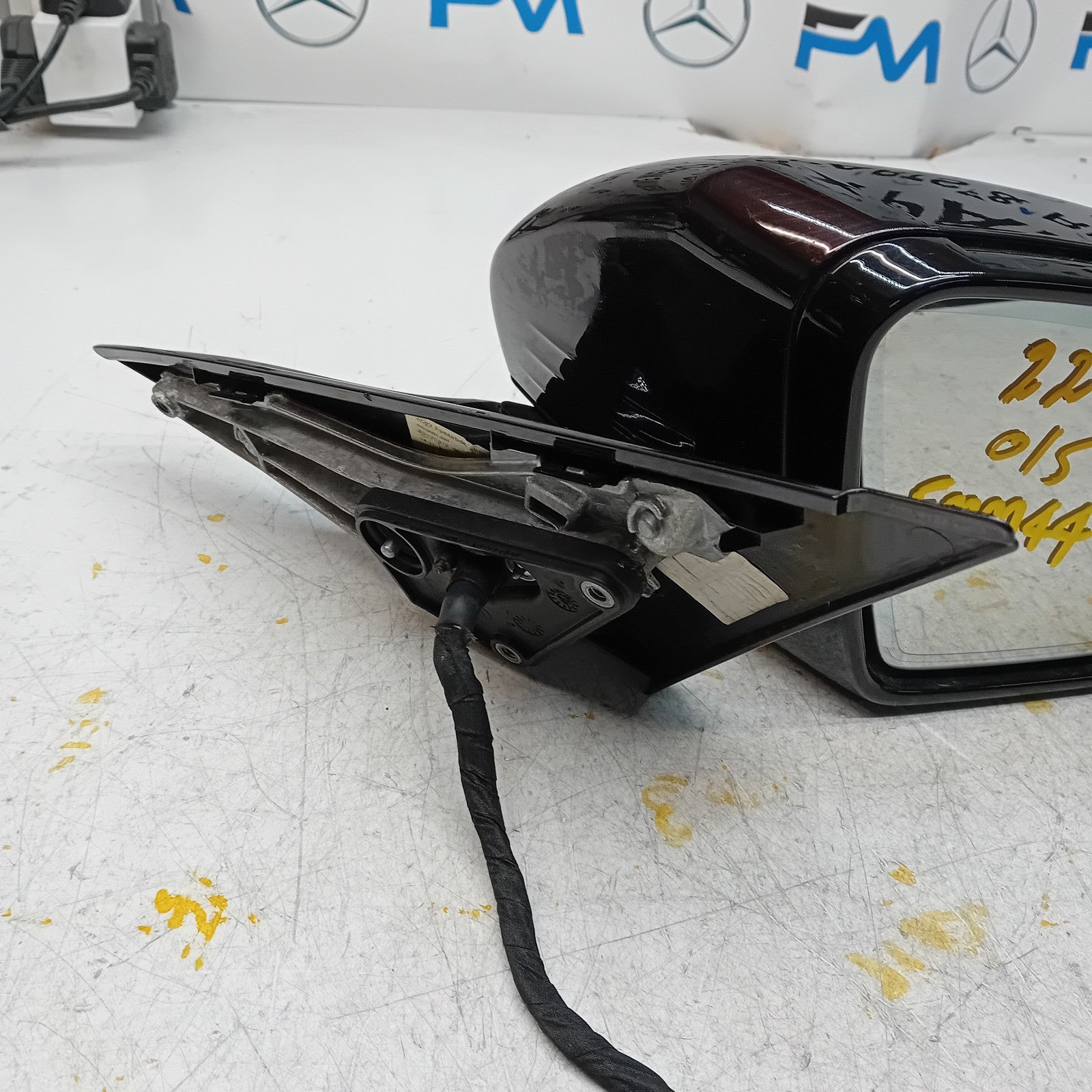 MERCEDES S-CLASS W222 DRIVER SIDE WING MIRROR BROWN A2228101601 PL FMM44