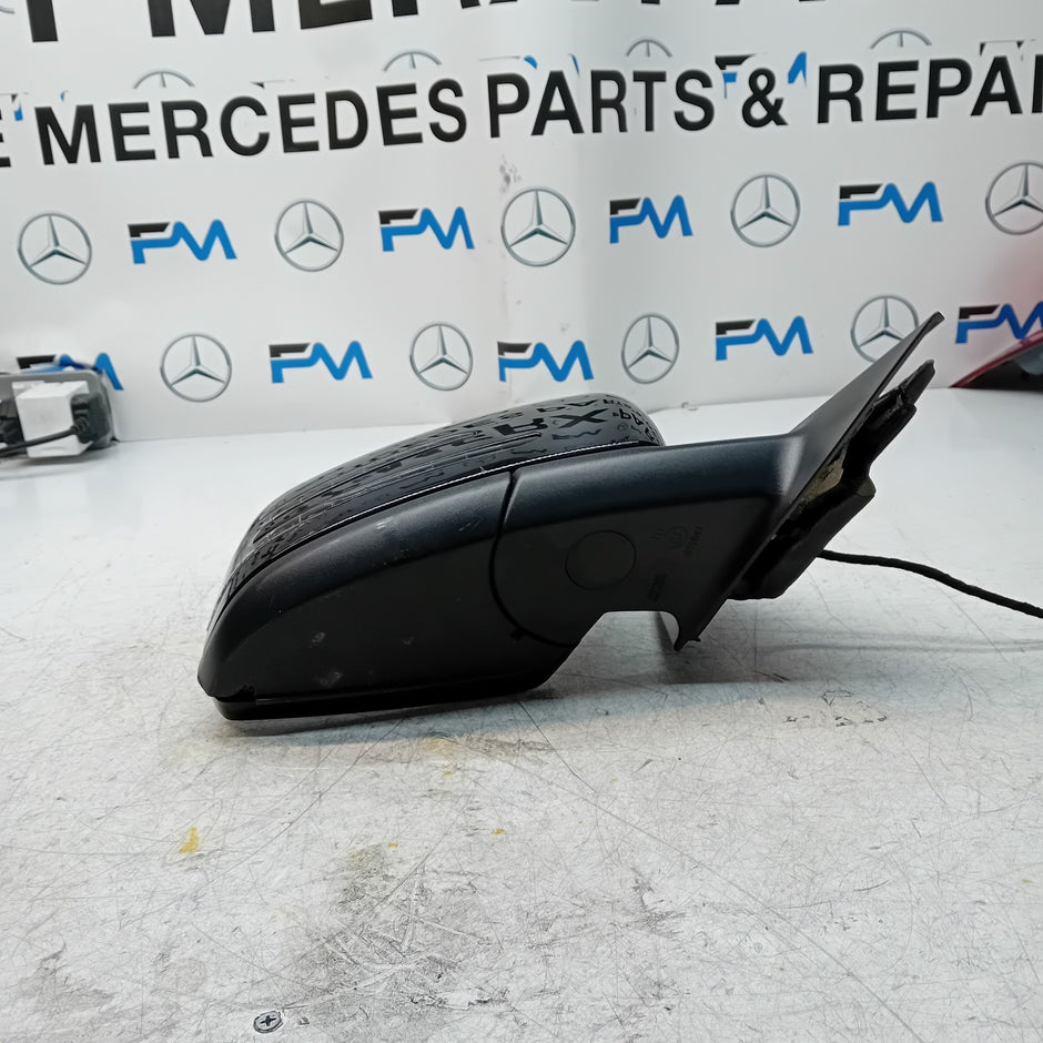 MERCEDES BENZ CLA W117 DRIVER WING MIRROR OS BLACK  A1178101419 FMM86