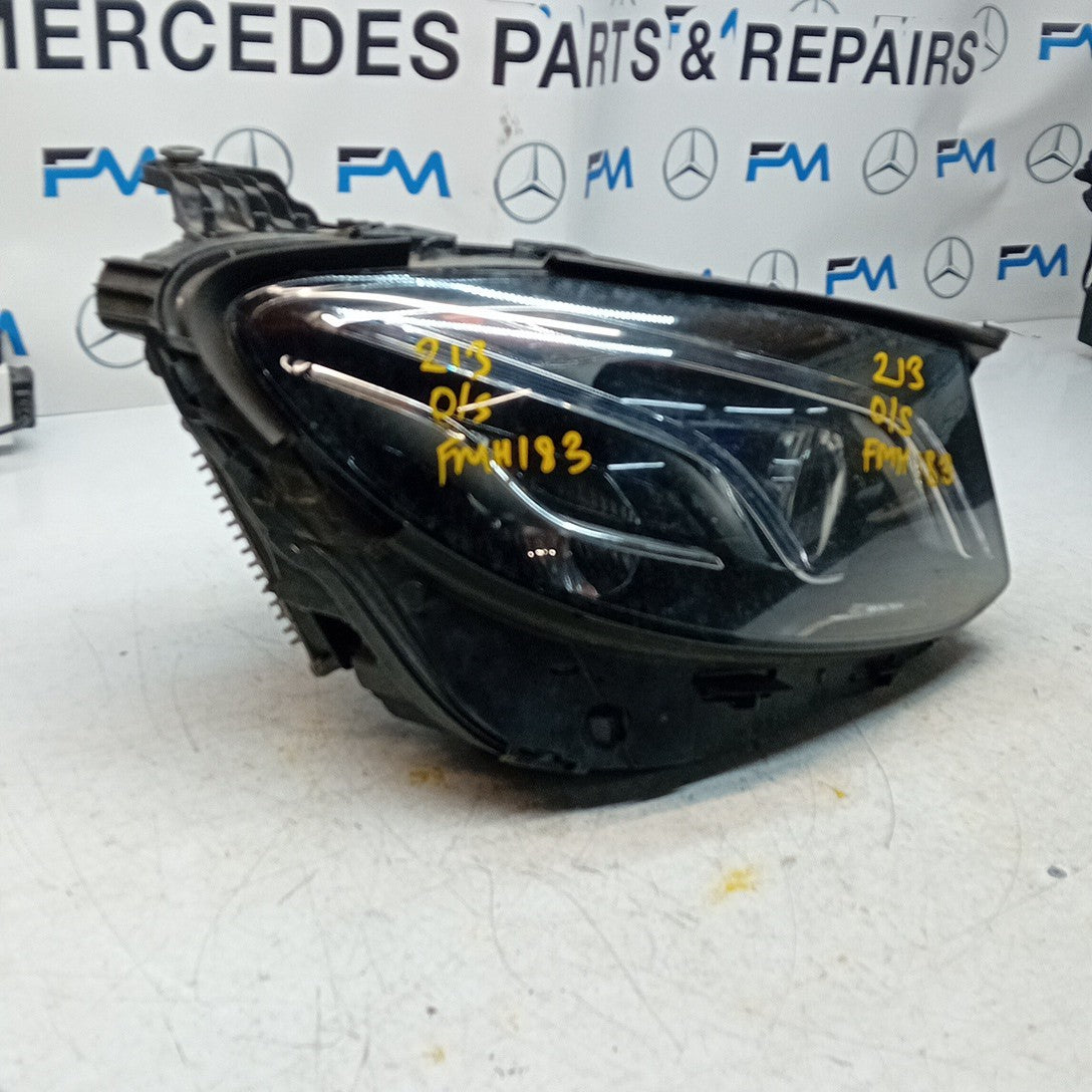 MERCEDES E-CLASS DRIVER MULTIBEAM COMPLETE HEADLIGHT A2139061804 2016 FMH183