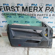 MERCEDES E-CLASS C207 CP PASSENGER FRONT DOOR NSF 2009-16 BLACK COMPLETE FMD404