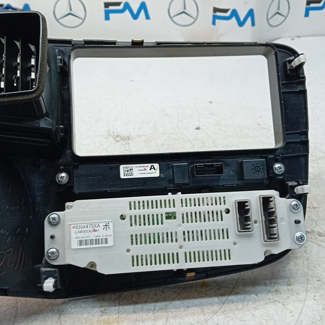 MITSUBISHI OUTLANDER DASHBOARD DISPLAH TRIM + AIR VENT + SWITCH 8002B FM001614