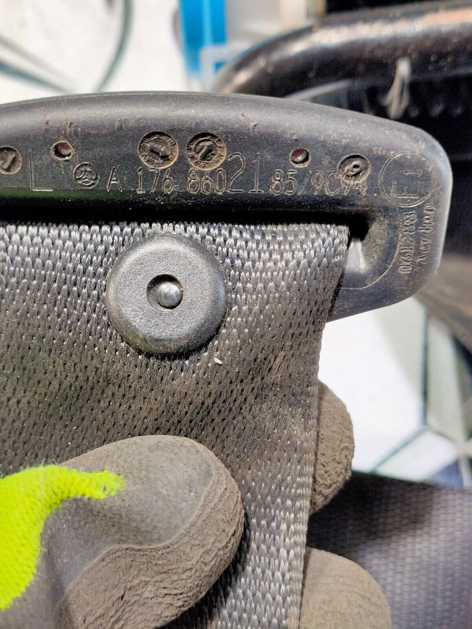 MERCEDES A CLASS SEAT BELT FRONT LEFT SIDE A1768600185 W176 2012 - 2018