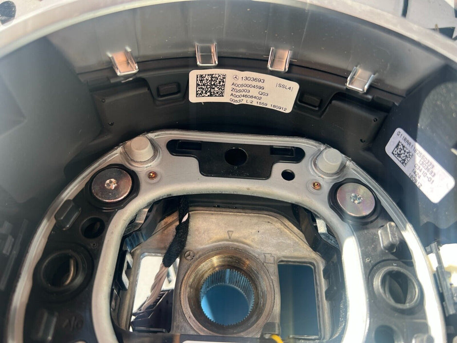 2018 ON 205 FL MERCEDES C-CLASS AMG LINE STEERING WHEEL PADDLE SHIFT A0050004599