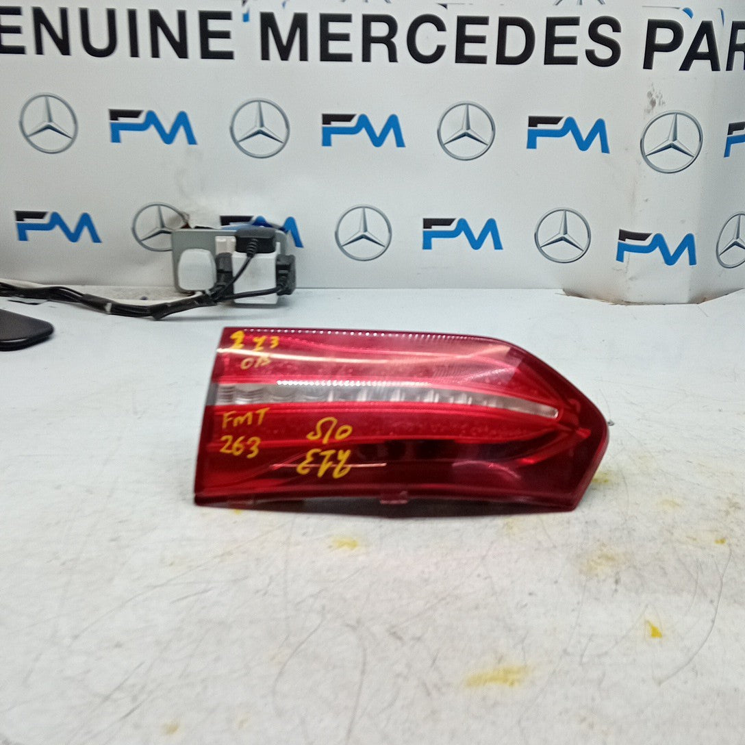 MERCEDES BENZ  E-CLASS W213 DRIVER RIGHT OS REAR TAIL LIGHT FMT263