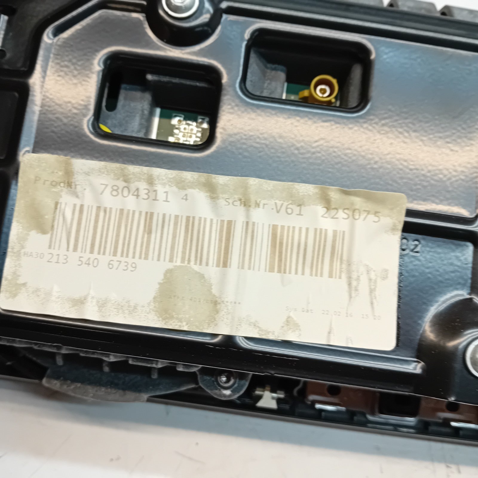 MERCEDES E-CLASS W213 DISPLAY SCREEN A2139009406 2017 FM001161