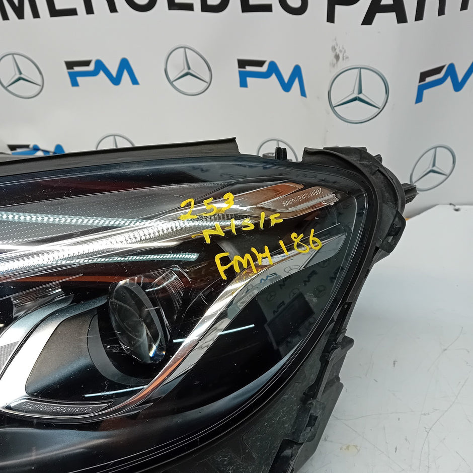 MERCEDES GLC W253 PASSEN HIGH PERFORM COMPLETE HEADLIGHT A2539065301 2016 FMH186