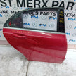 MERCEDES A-CLASS W176 DRIVER REAR DOOR OSR 2015 RED COMPLETE FMD502